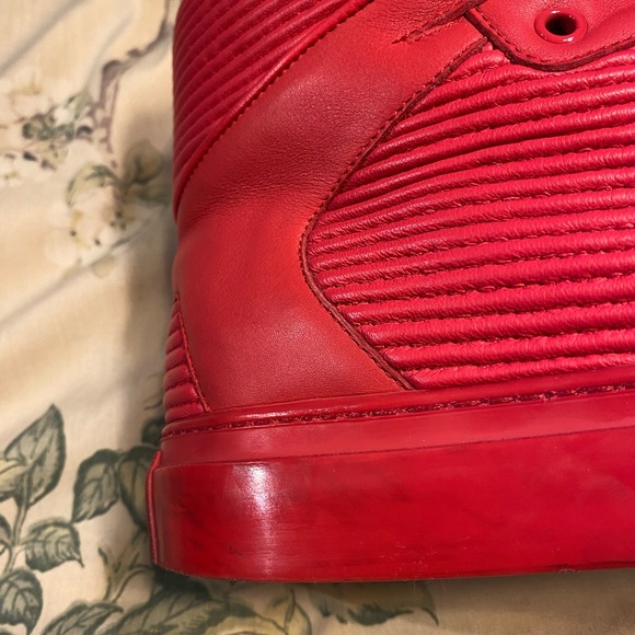 Balenciaga Cambure Panelled Leather High Top Sneakers - Picture 7 of 13